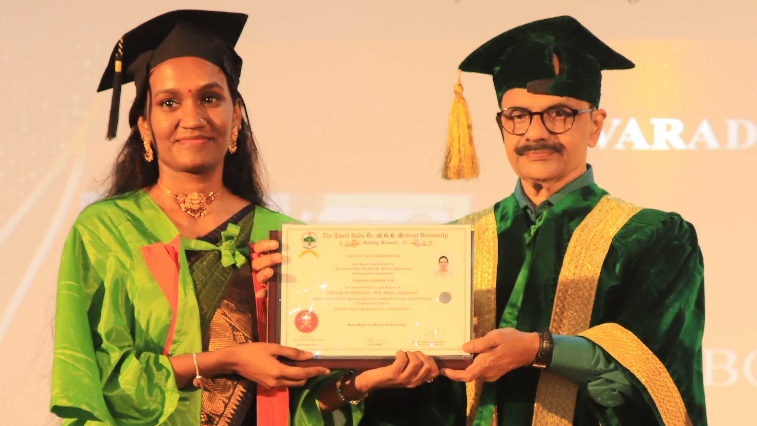 Achieving Excellence - Dr. Varadalakshmi's Journey Achieving Excellence